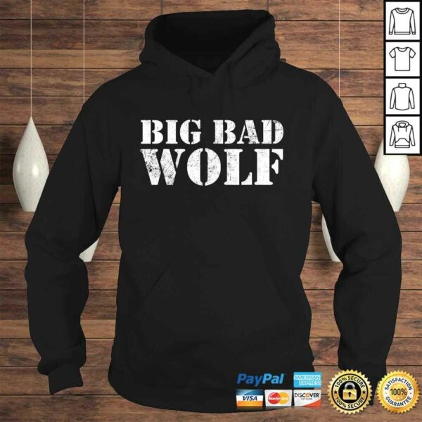 Official Big Bad and Wolf Funny Wolves Werewolf Cool Dog TShirt
