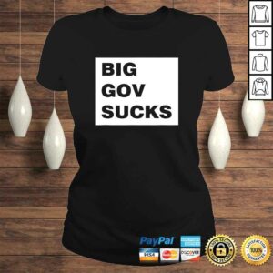 Official Big Gov Sucks LighTee T-Shirt 2 Official Big Gov Sucks LighTee T Shirt 3