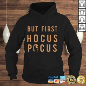 Official But First Hocus Pocus Black Cat Cutout Long Sleeve Tee T Shirt 4