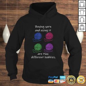 Official Buying Yarn Different Hobbies Knitting Crochet Funny T-shirt 3 Official Buying Yarn Different Hobbies Knitting Crochet Funny T shirt 4
