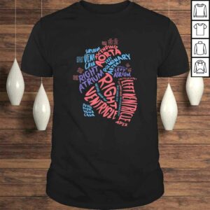 Official Cardiac Nurse Shirt Anatomical Heart Cardiology Medical TShirt Gift Official Cardiac Nurse Shirt Anatomical Heart Cardiology Medical TShirt Gift