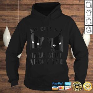 Official Cat Lover funny cat my cats and i talk shit about you Gift Top 3 Official Cat Lover funny cat my cats and i talk shit about you Gift Top 4