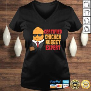 Official Certified Chicken Nugget Expert Gift for Kids Boys Girls Tee Shirt