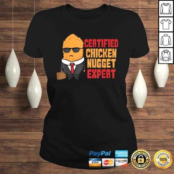 Official Certified Chicken Nugget Expert Gift for Kids Boys Girls Tee Shirt