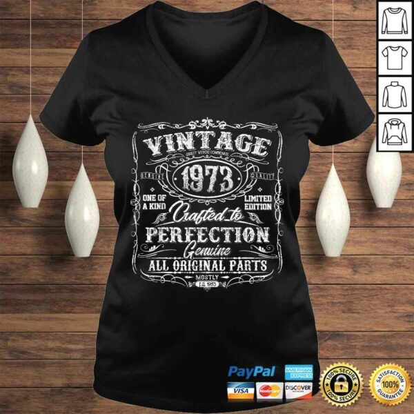 Official Classic 47th birthday gift Vintage 1973 Shirt for men women TShirt