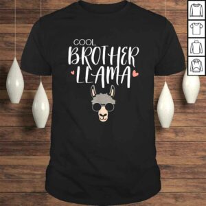 Official Cool Brother Llama Funny Llama Family Matching Shirt Official Cool Brother Llama Funny Llama Family Matching Shirt