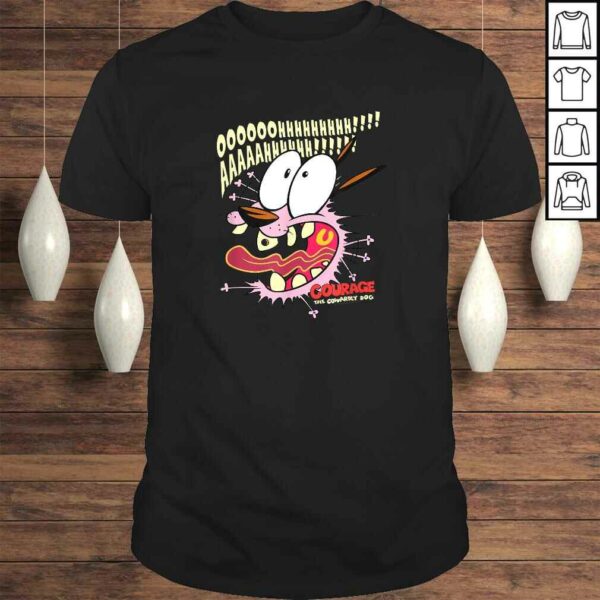 Official Courage the Cowardly Dog Scaredy Dog Shirt