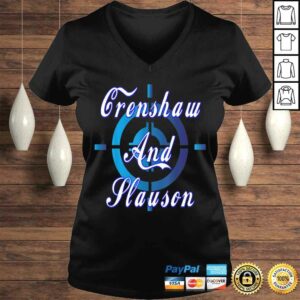 Official Crenshaw And Slauson Hustle V-Neck T-Shirt