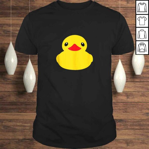 Official Cute Duck Shirt – Yellow Rubber Ducky Emoji Shirt