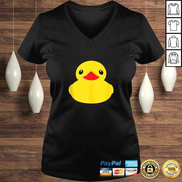 Official Cute Duck Shirt – Yellow Rubber Ducky Emoji Shirt