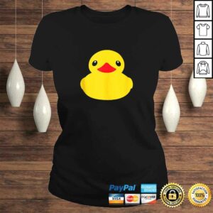 Official Cute Duck Shirt Yellow Rubber Ducky Emoji Shirt 3