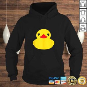 Official Cute Duck Shirt Yellow Rubber Ducky Emoji Shirt 4