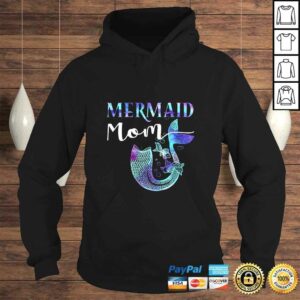 Official Daughter's Birthday Party Outfit Funny Mermaid Mom V-Neck T-Shirt 3 Official Daughters Birthday Party Outfit Funny Mermaid Mom V Neck T Shirt 4