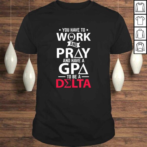 Official Delta 1913 Sigma Sorority Oo-Oop Theta DST Paraphernalia Shirt
