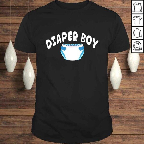 Official Diaper Boy ABDL Clothing Adult Diaper Lover Tee Sissy BDSM TShirt