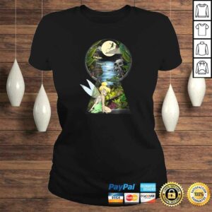 Official Disney Peter Pan Tinkerbell Keyhole Graphic Shirt 2 Official Disney Peter Pan Tinkerbell Keyhole Graphic Shirt 3