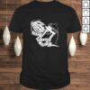 Official Distressed Death Before Decaf (Coffee) Funny Coffee Tee Shirt