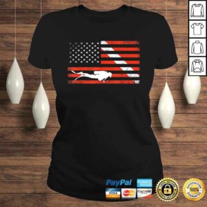 Official Diver Down Dive Flag Scuba Diving American Flag Tee T Shirt 3