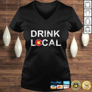 Official Drink Local Colorado Brewery Craft Beer TShirt Gift