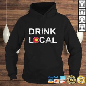 Official Drink Local Colorado Brewery Craft Beer TShirt Gift 4