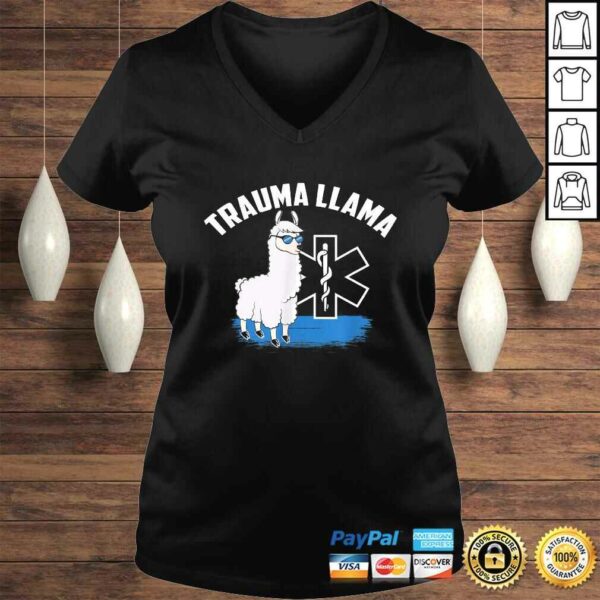 Official EMT Trauma Llama Apparel Trauma LLama Gift Idea Shirt