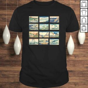 Official Famous Vintage Japanese Art Classics Katsushika Hokusai TShirt Gift Official Famous Vintage Japanese Art Classics Katsushika Hokusai TShirt Gift