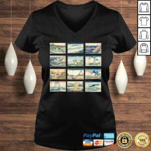Official Famous Vintage Japanese Art Classics Katsushika Hokusai TShirt Gift