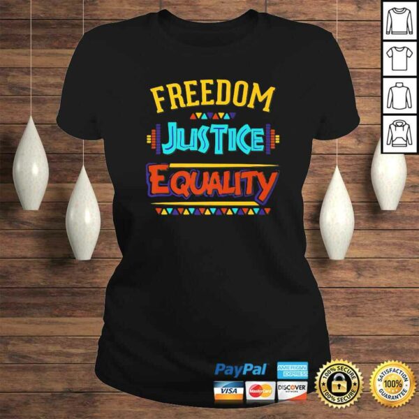 Official Freedom Justice Equality Funny Vintage Motivational Gifts Gift Top