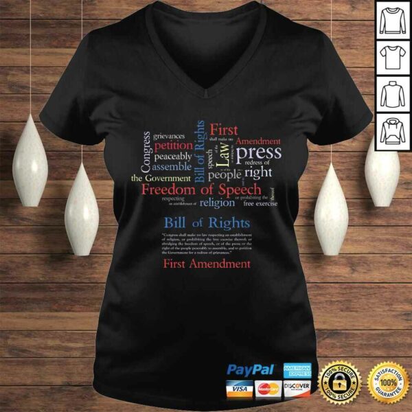 Official Freedom of Speech 1st AmendmenTee T-Shirt