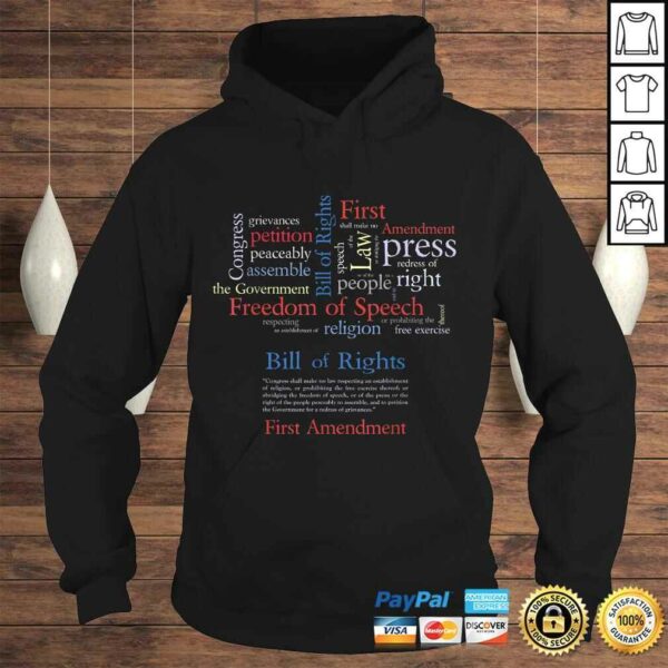 Official Freedom of Speech 1st AmendmenTee T-Shirt