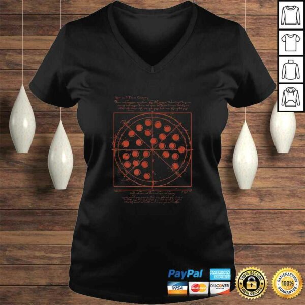 Official Geometrical da Vinci pizza TShirt