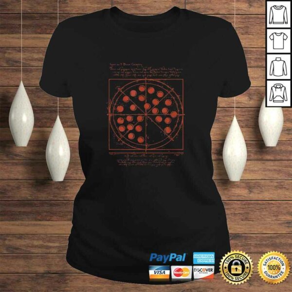 Official Geometrical da Vinci pizza TShirt