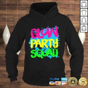 Official Glow Party Squad Paint Splatter Effect Glow Party Shirt 3 Official Glow Party Squad Paint Splatter Effect Glow Party Shirt 4