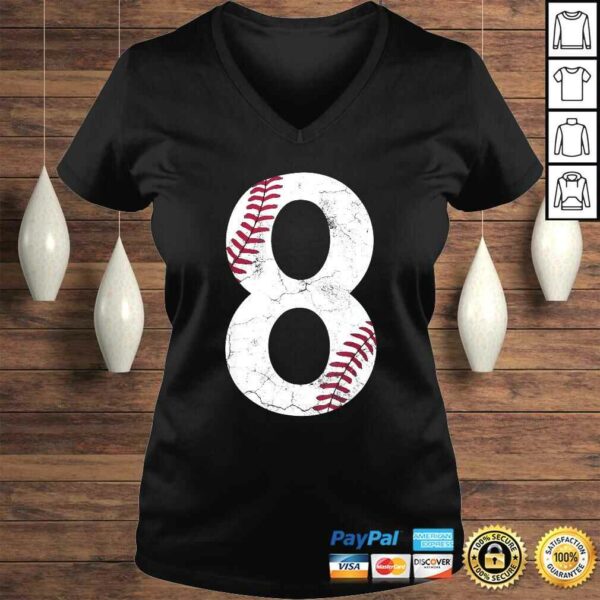 Official Happy Birthday 8th 8 Year Old Baseball Gift Boys Eight 2012 Tee T-Shirt