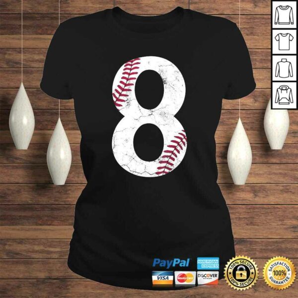 Official Happy Birthday 8th 8 Year Old Baseball Gift Boys Eight 2012 Tee T-Shirt