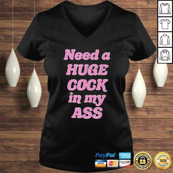 Official Huge COCK in My ASS Retro Kinky Dick Anal Lover Pride Sexy Tee T-Shirt