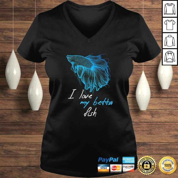 Official I Love My BETTA Fish TShirt