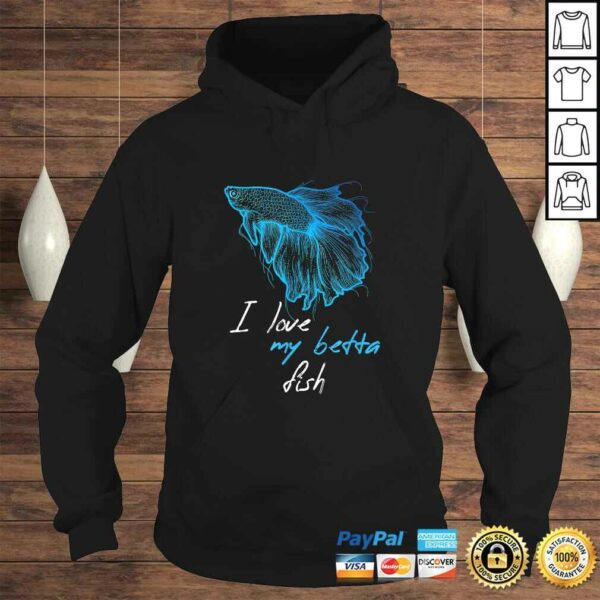 Official I Love My BETTA Fish TShirt