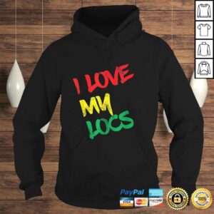 Official I Love My Locs Natural Hair Gift Tee Shirt 3 Official I Love My Locs Natural Hair Gift Tee Shirt 4