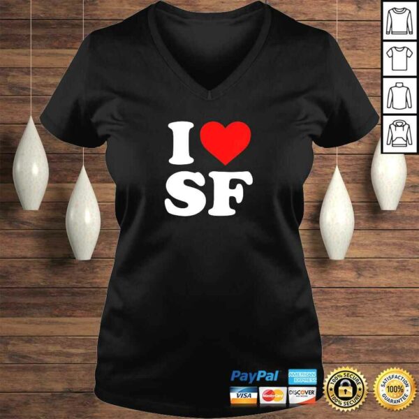 Official I Love SF San Francisco – HearTShirt