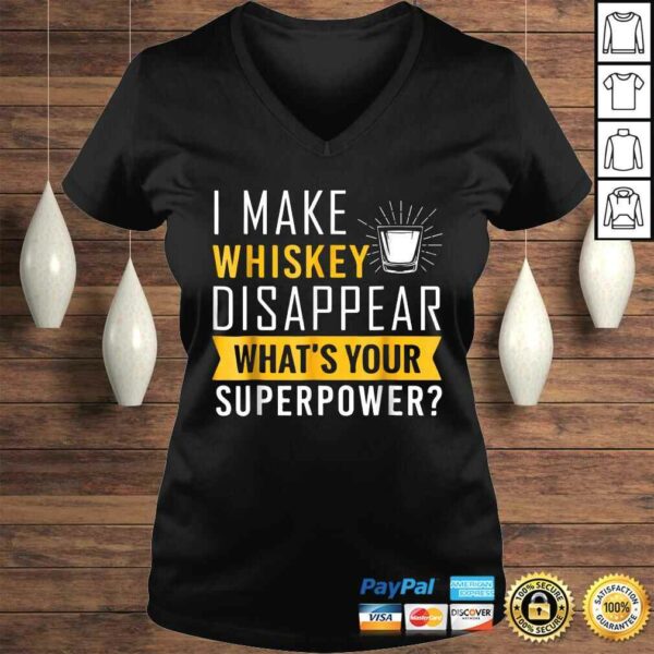 Official I Make Whiskey Disappear Shirt Whiskey Lover Shirt