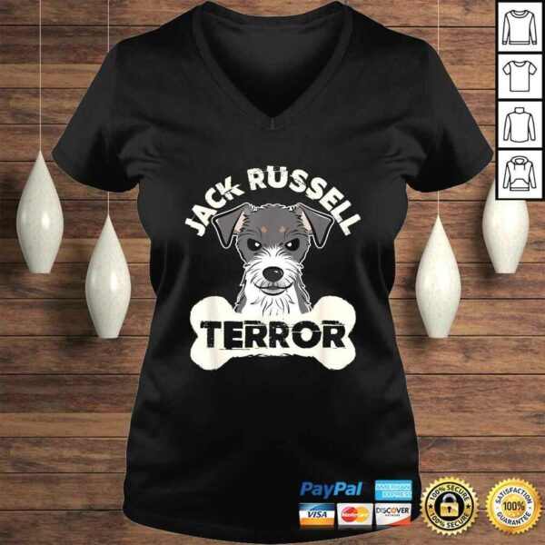 Official Jack Russell Terrier Gifts Funny Dog Pun Jack Russell Terror TShirt