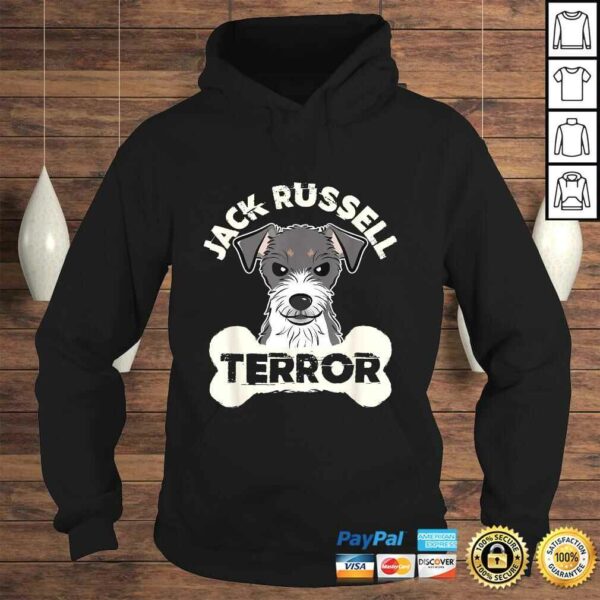 Official Jack Russell Terrier Gifts Funny Dog Pun Jack Russell Terror TShirt