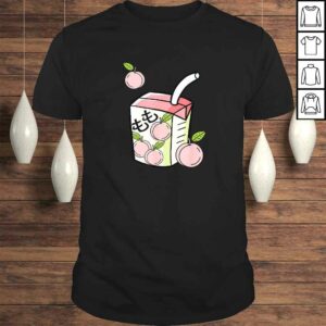 Official Japanese Juice Box Peach Juice kanji TShirt Official Japanese Juice Box Peach Juice kanji TShirt