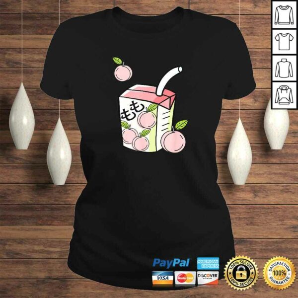 Official Japanese Juice Box Peach Juice kanji TShirt