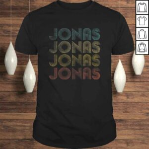 Official Jonas first given name pride vintage distressed Shirt Official Jonas first given name pride vintage distressed Shirt
