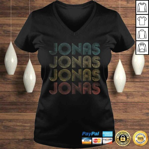 Official Jonas first given name pride vintage distressed Shirt