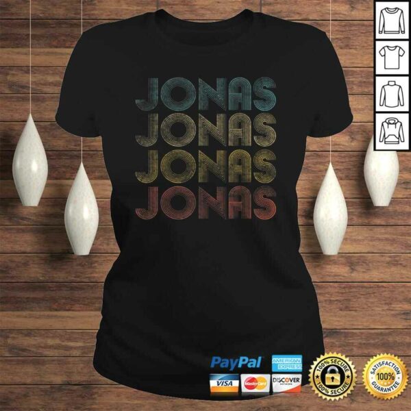 Official Jonas first given name pride vintage distressed Shirt