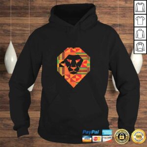Official Kente Style Lion Pride Bold Ghana African Shirt 3 Official Kente Style Lion Pride Bold Ghana African Shirt 4
