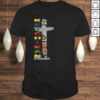 Official Ketchikan Alaska Totem Pole Native Art Souvenir V-Neck T-Shirt